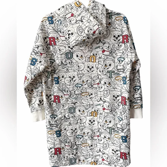 Roots Multicolor Cartoon Hoodie Dress - Picture 3 of 6